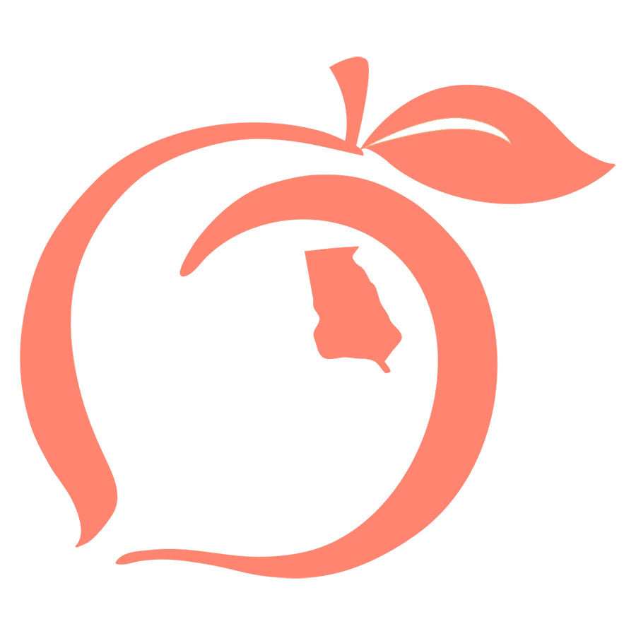 Peach State Pride Logo Decal