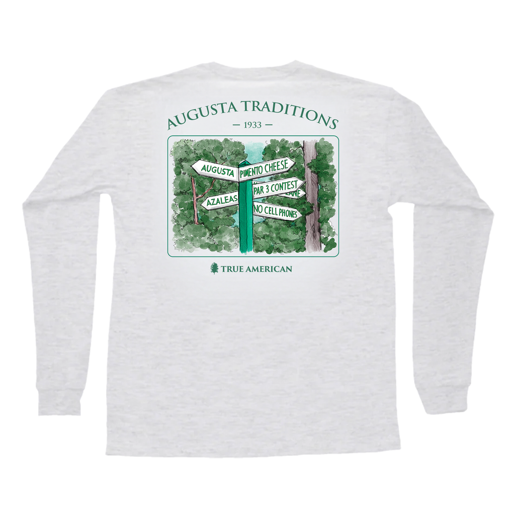 Augusta Traditions Long Sleeve Pocket Tee