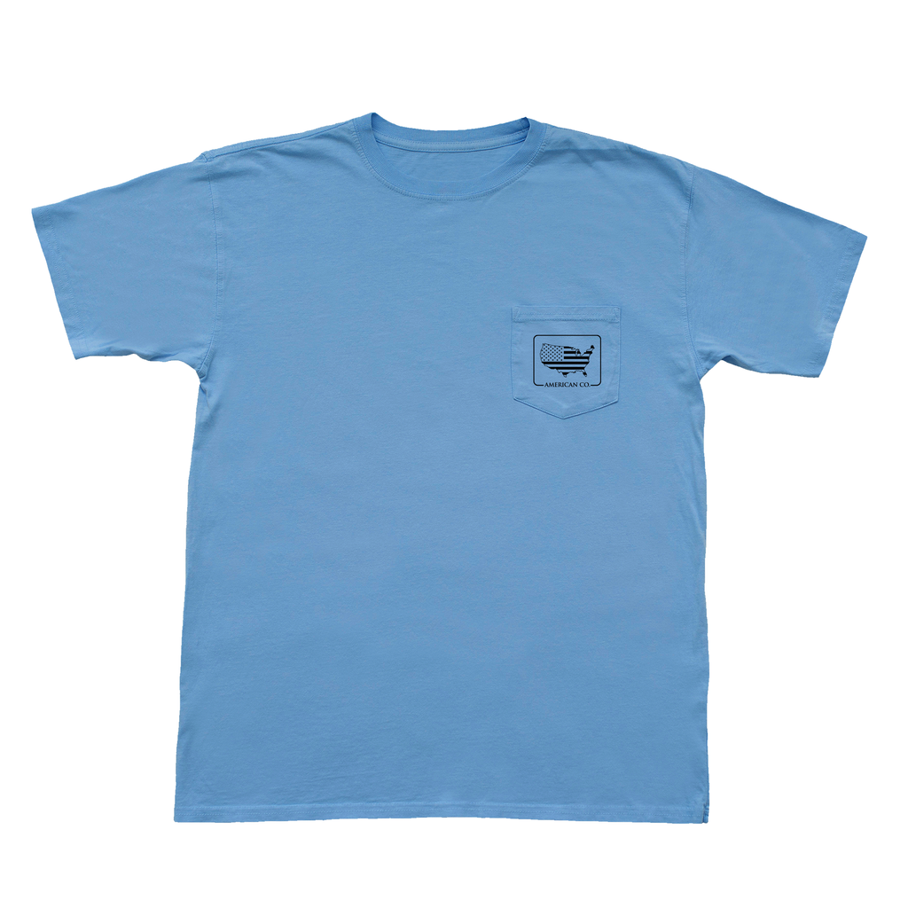 Set the Hook Short Sleeve Pocket Tee