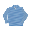 Classic Blue & White Boxwood Cotton Lyocell Pullover