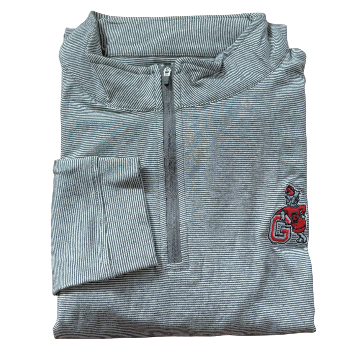 UGA Charcoal & White Loblolly Pullover