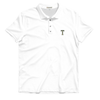 Georgia Tech White Cotton Lyocell Polo