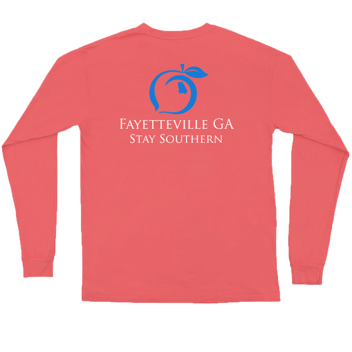 Fayetteville, GA Hometown Long Sleeve Pocket Tee