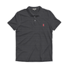 UGA Gray & Black Gridiron Performance Polo