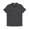 UGA Gray & Black Gridiron Performance Polo