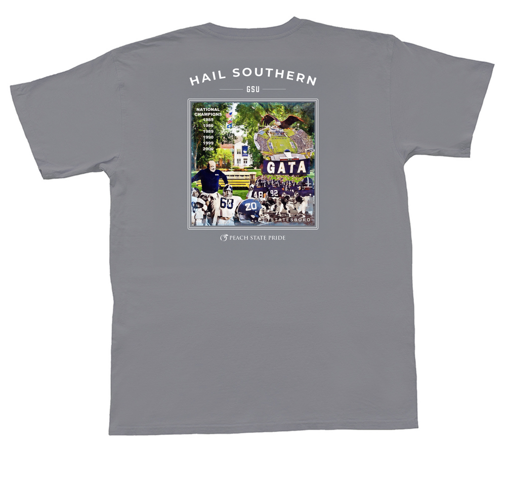 GSU Montage Short Sleeve Pocket Tee