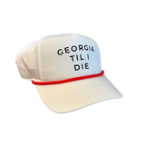 'GEORGIA TIL I DIE'  5 Panel Performance Rope Hat