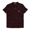 UGA Black & Red Gaura Stripe Cotton Lyocell Polo
