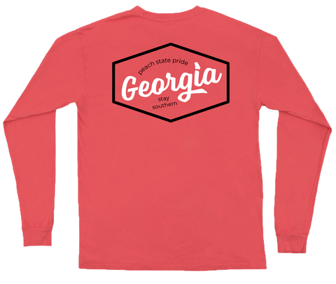 Football in Georgia Long Sleeve Tee