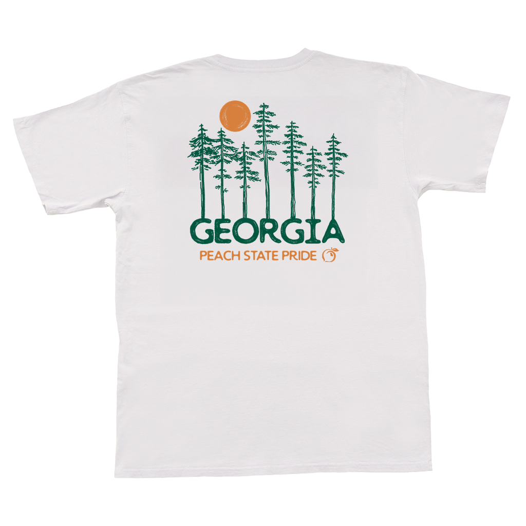 Georgia Pines Short Sleeve Pocket Tee