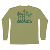 Georgia Pines Long Sleeve Pocket Tee