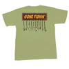 Gone Fishin' Short Sleeve Pocket Tee