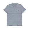 Georgia Tech Navy & White Heathered Classic Performance Polo