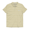 Georgia Tech Heathered Jasmine Old Gold & White Performance Polo
