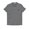 UGA Charcoal & White Heathered Knockout Performance Polo