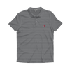 UGA Charcoal & White Heathered Knockout Performance Polo