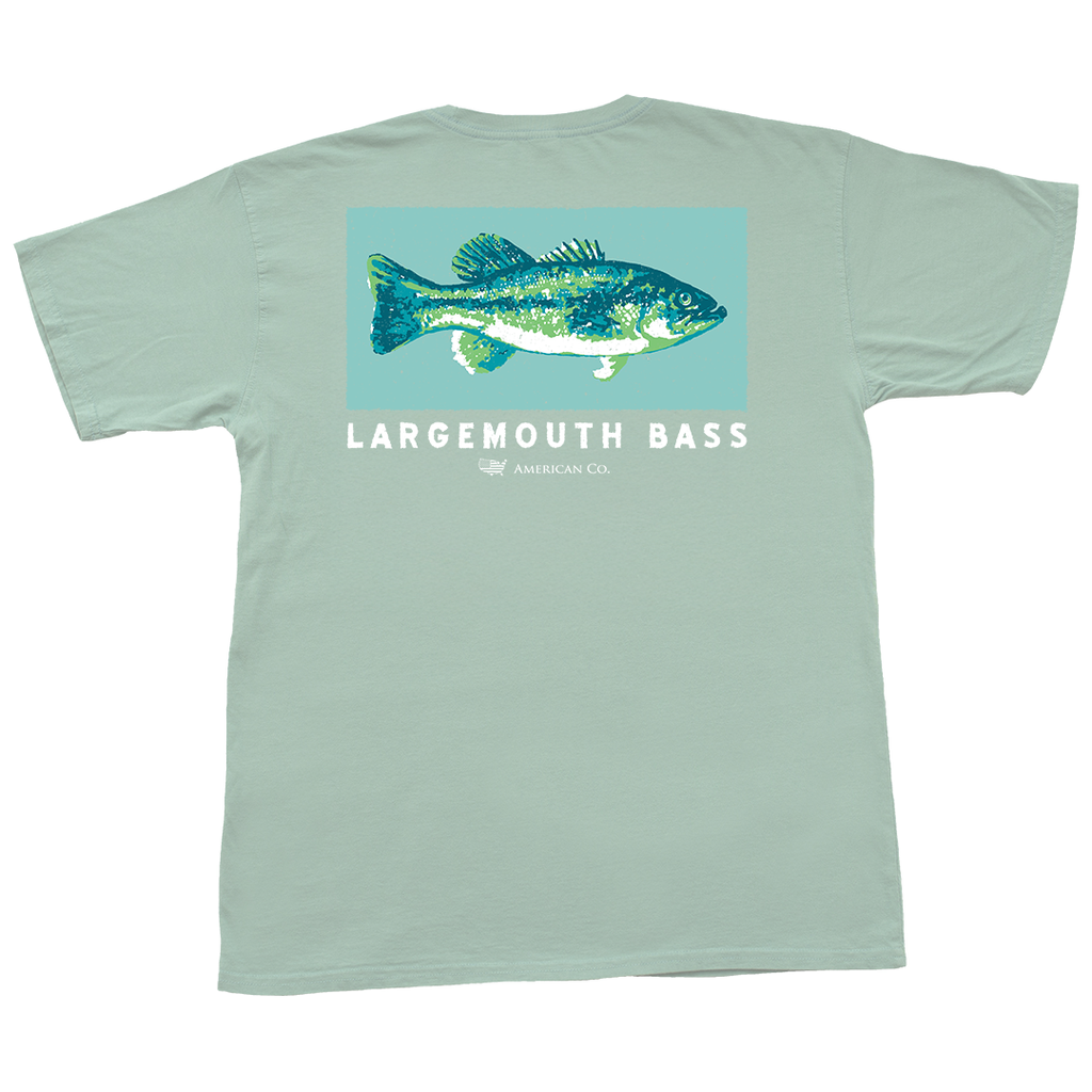 Largemouth Bass Short Sleeve Pocket Tee