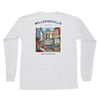 Milledgeville Montage Long Sleeve Pocket Tee