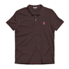 UGA Block G Black, White, & Red Poplar Performance Polo