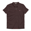 UGA Standing Dawg Black, White, & Red Poplar Performance Polo
