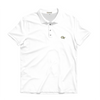Georgia Tech White Cotton Lyocell Polo