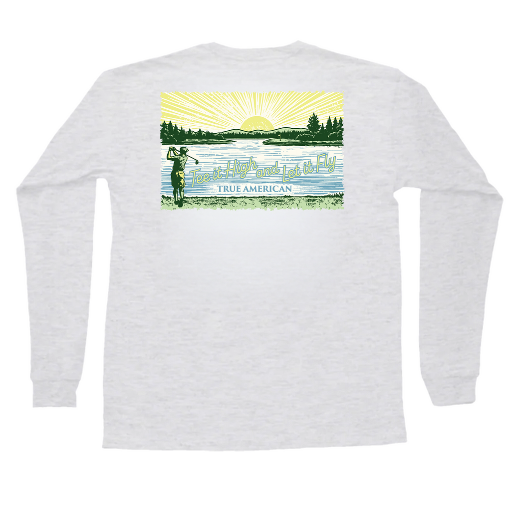 Tee it High Long Sleeve Pocket Tee