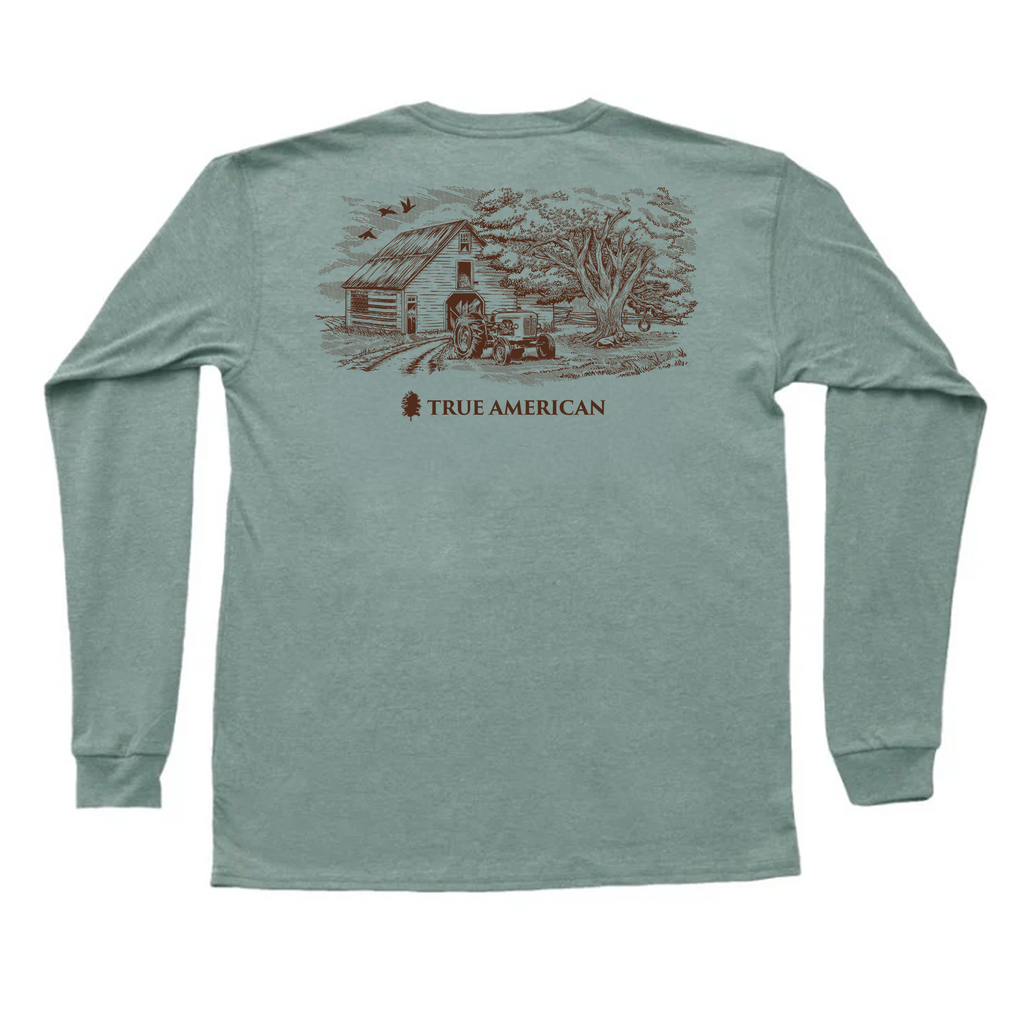 Heritage Farm Long Sleeve Pocket Tee