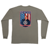Reagan- True American Long Sleeve Pocket Tee