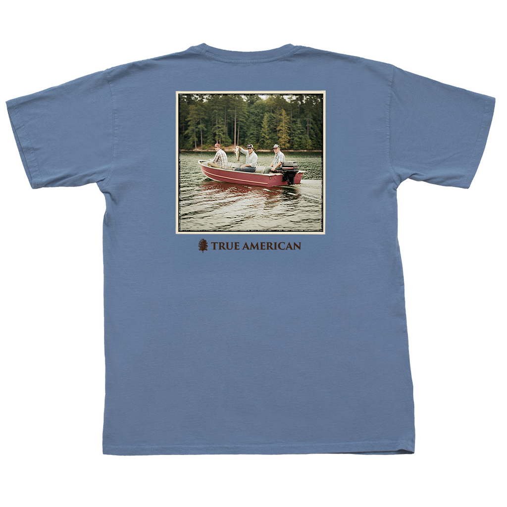 Vintage Boat Short Sleeve Pocket Tee