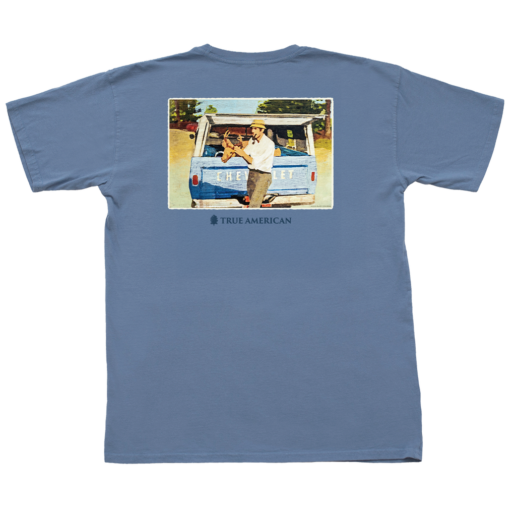 Vintage Buck Short Sleeve Pocket Tee
