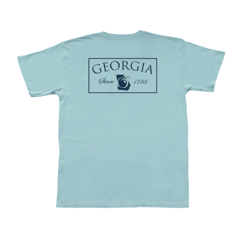 YOUTH Georgia Ag Long Sleeve Pocket Tee