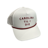'CAROLINA TIL I DIE'  5 Panel Performance Rope Hat