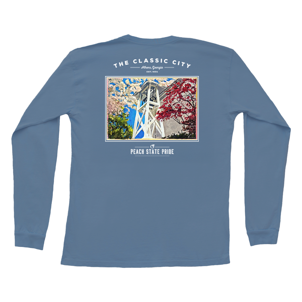 Chapel Bell Long Sleeve Pocket Tee