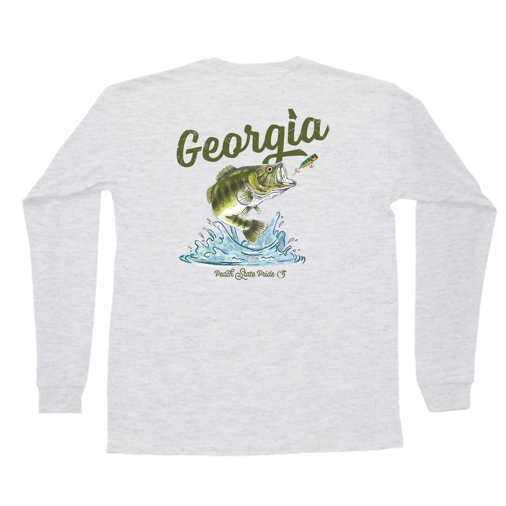Uga Peach State Pride Sweatshirt Retro Georgia Tee By Peach State
