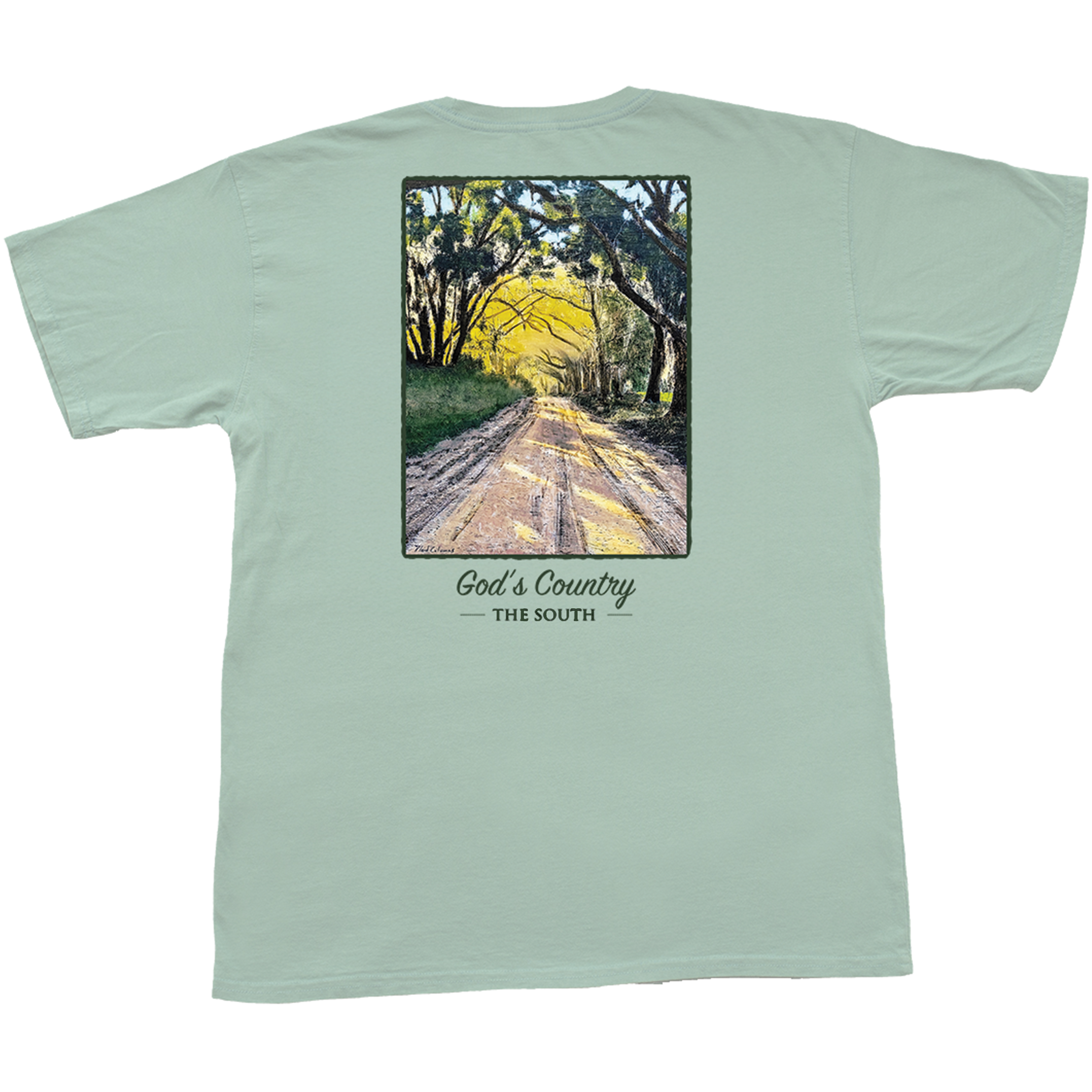 God's Country Short Sleeve Pocket Tee - Peach State Pride