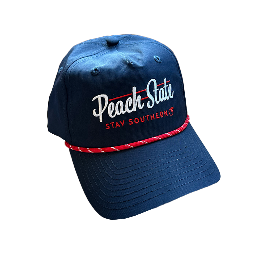 Old School Peach State 5 Panel Performance Hat – Peach State Pride