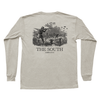 Quail Etching Long Sleeve Pocket Tee