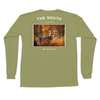 Whitetail Countryside Long Sleeve Pocket Tee