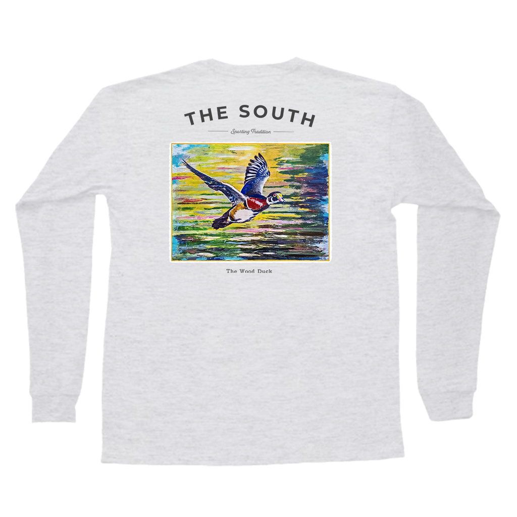 Wood Duck Long Sleeve Pocket Tee
