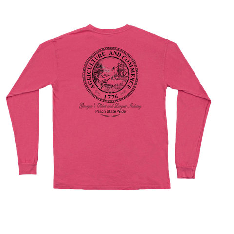 Agriculture & Commerce Long Sleeve Pocket Tee