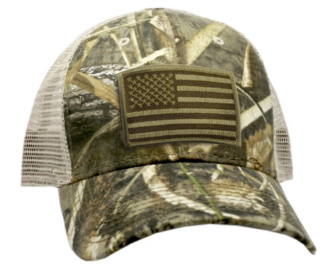 Brookie Flag Mesh Back Trucker Hat