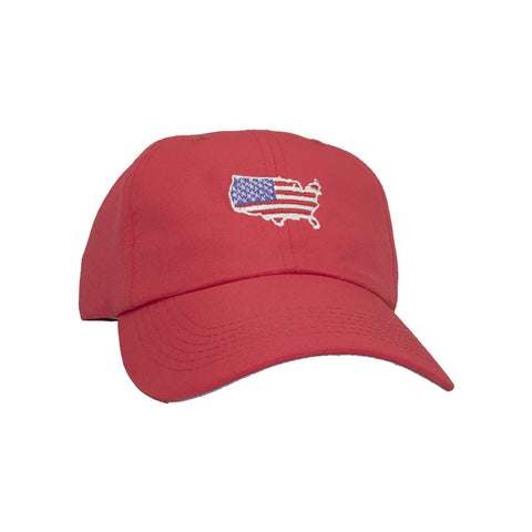 American Flag Fishing Camo Trucker Hat