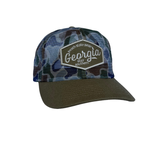 Camo trucker hotsell hat mesh