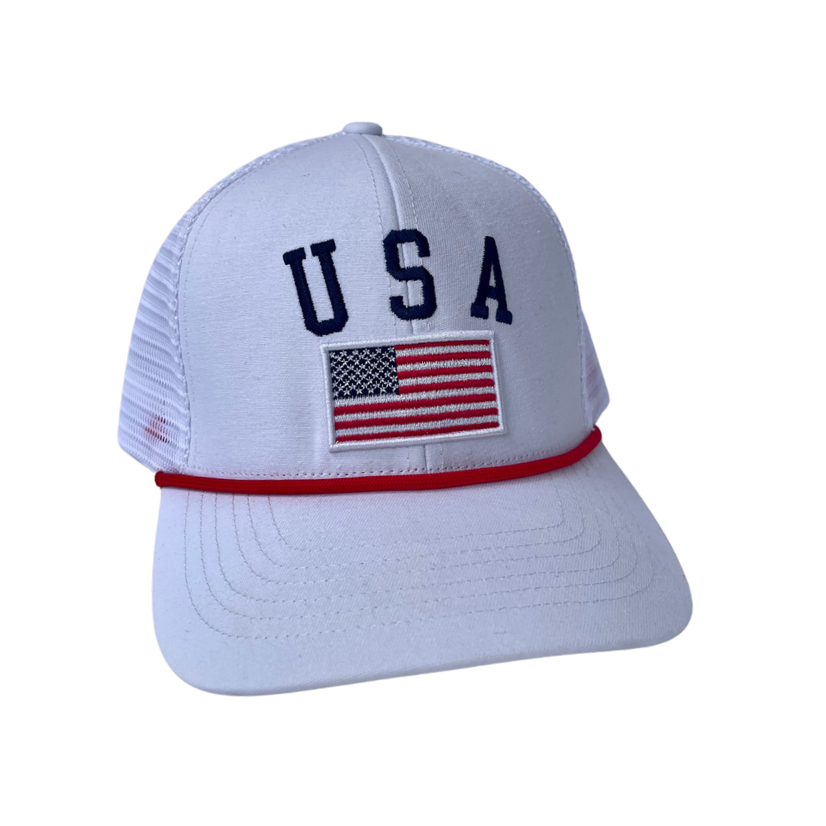 Flag Rope Hat American Flag USA Rope Hat – Peach State Pride