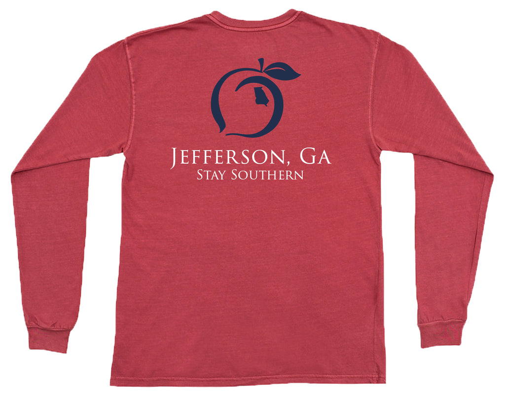 Jefferson, GA Long Sleeve Hometown Tee