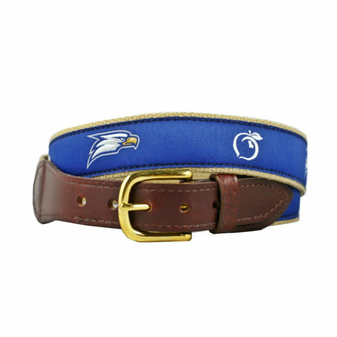 Wood Duck & Pipe Embroidered Belt