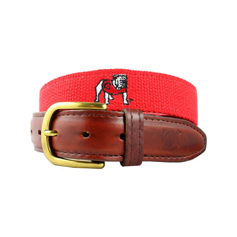 Trout Embroidered Belt