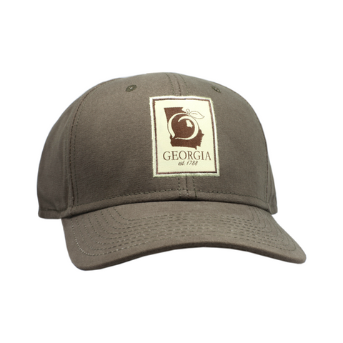 State Patch Elberta Canvas Hat