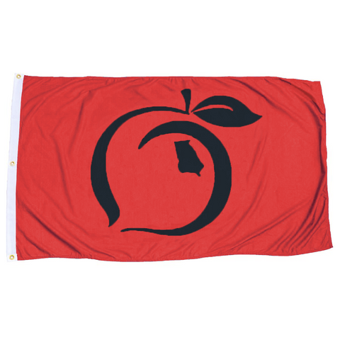 Peach State Pride Flag Decal