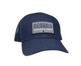 Georgia Soil to Soul Mesh Back Trucker Hat- Navy